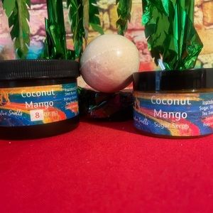 Bath Bundle. Body Butter, Body Scrub, Bath Soak, Loofa & a Candle. Customize it!